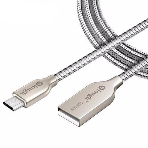 Fast Charger Metal Micro USB Cable