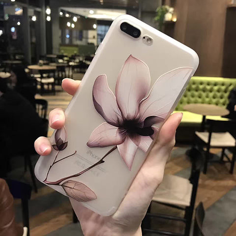 3D Flowers Phone Case